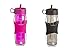 Trudeau Set of One Cool Off Bottle Pink 24Oz and One Cool Off Bottle Dark Grey 24Oz