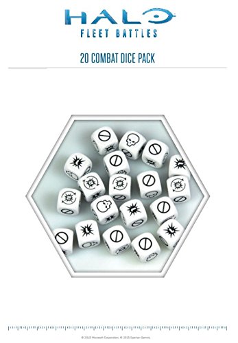 Halo: Fleet Battles Combat Dice Blister HFEX01 (24 Dice Pack)