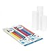 3Doodler Create Canvas Kit, Vases (X3), with 2 Pack of Plastic Filaments