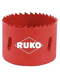 Sierra bimetal de acero de alta velocidad para cortar hoyos Ruko 106200, 8-1 4 pulgadas