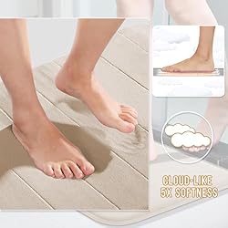 Yimobra Memory Foam Bath Mat Large Size 31.5 by