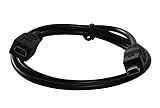 YCS Basics 2 Foot USB Mini Male to Mini Female 5 Pin / 5 Wire Extension Cable