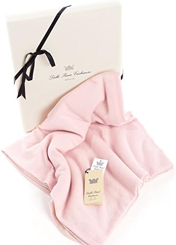 Dalle Piane Cashmere - Two-colored baby cashmere blanket - Color: Pink