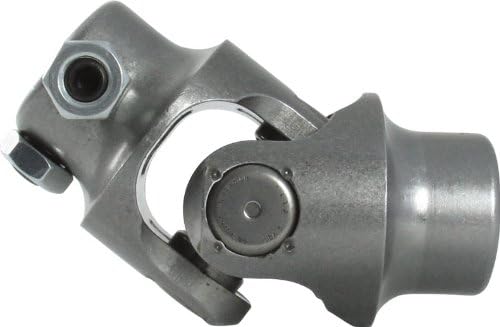 Borgeson 014931 Steel Single Steering U-Joint - 3/4 Double-D X 3/4-30 Spline