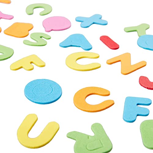 1300 Pieces Small Foam Letters Stickers for Crafts, 50 Sets of 0.87