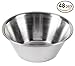 Individual Condiment Sauce Cups and Pan Scraper, Stainless Steel, 1.5 Ounce, 48-Pack