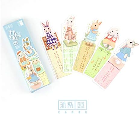 Amazon しおり ブックマーク ブックマーカー メッセージカード ウサギ かわいい動物 30枚セット しおり 文房具 オフィス用品