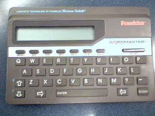 Franklin Electronic Publishers, Inc. Franklin Wordmaster Deluxe Model WM-1055A