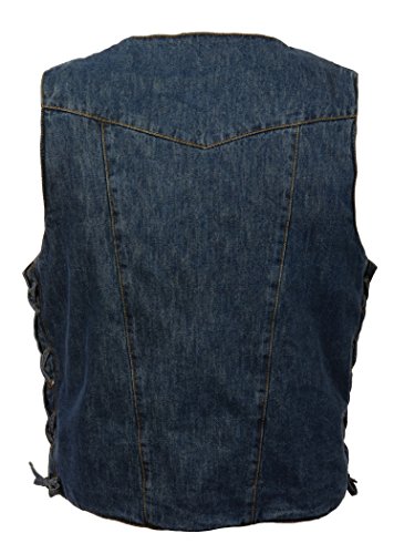 MILWAUKEE PERFORMANCE Men's 10 Pocket Denim Lace Vest