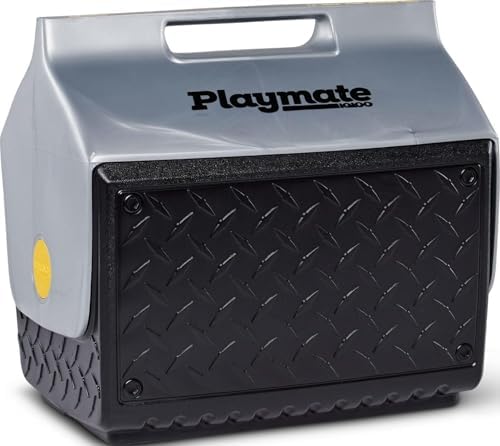 Playmate The Boss, Frigorifero all’Aperto, Nero e Argento, 13.2 L