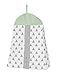 Sweet Jojo Designs 11-Piece Grey, Navy Blue and Mint Woodland Arrow Baby Boy or Girl Crib Bed Bedding Set Without Bumper