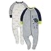 Gerber Baby Boys' 2-Pack Sleep 'N Play-Closeout, Hedgehog, 0-3 Months