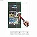 [2 Pack] NOKIA Lumia 735 Screen Protector, Yihailu Nokia 730 Tempered Glass Screen Protector HD Clarity 9H Hardness 2.5D Arc - Retail Packaging
