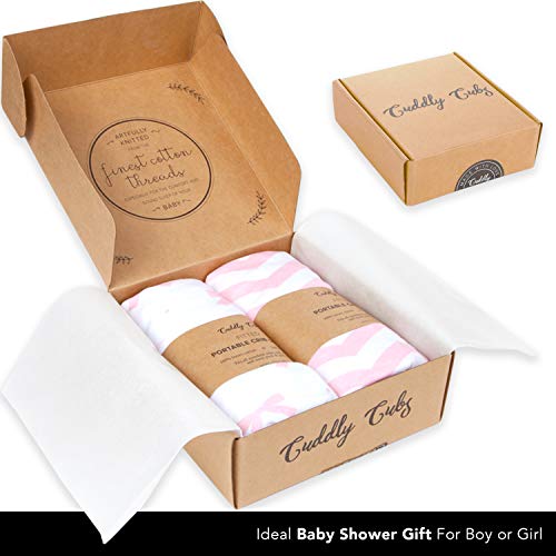 5 Cuddly+Cubs+Playard+Portable+Chevron