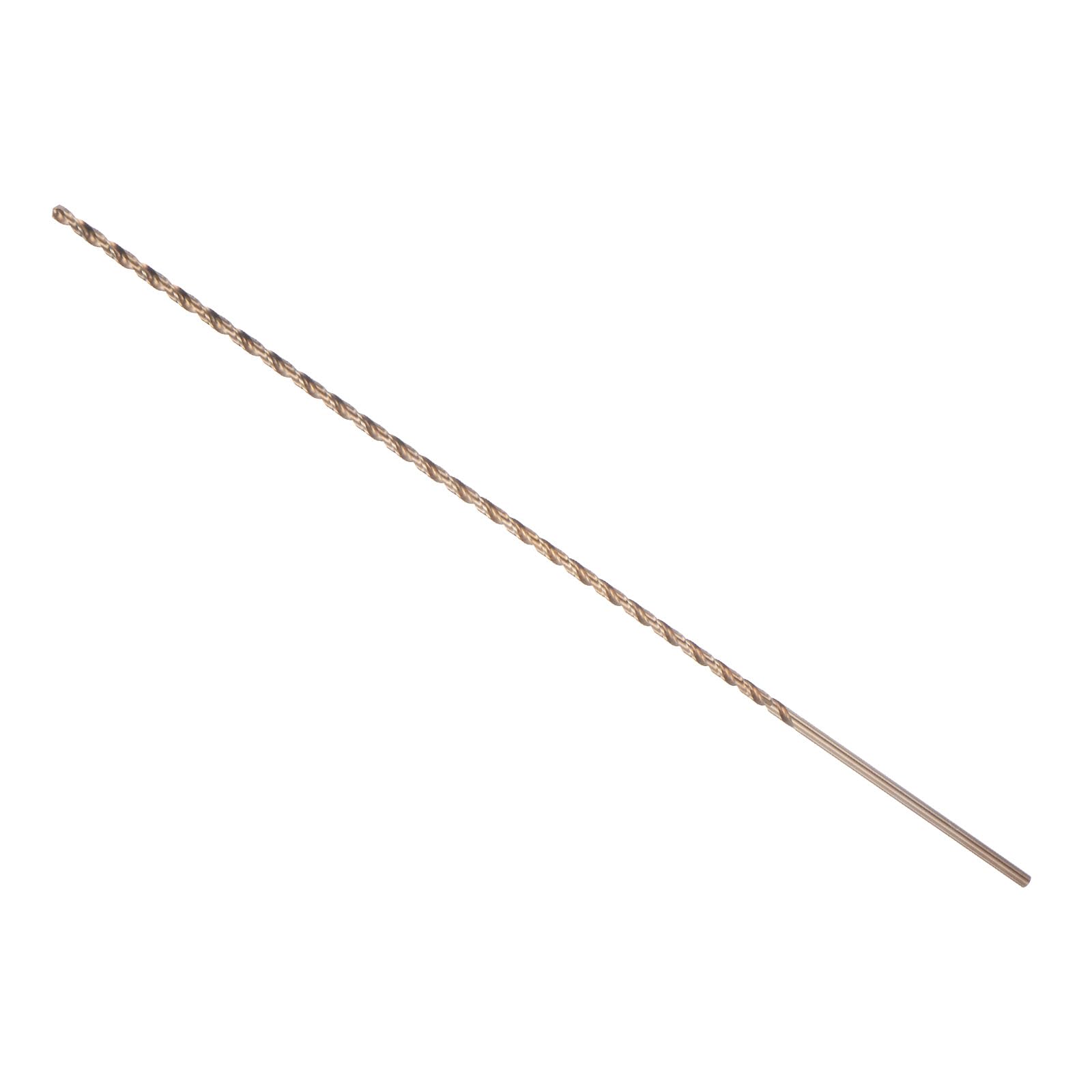 CoCud Twist Drill Bits, 5mm Drill Bit Diameter 400mm Total Length, M35 High Speed Steel Gold Oxide Twist Drill Bit - (Applications: for Metal Woodwork Plastic Aluminum)