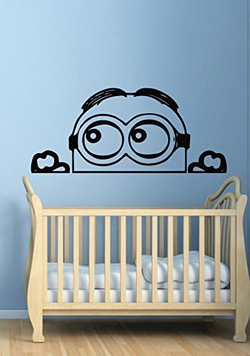 Amazon Com Minion Wall Decals For Nursery Boy Girl Room Decor