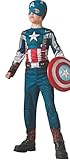 Rubies Captain America: The Winter Soldier Retro-Style Costume, Child Large