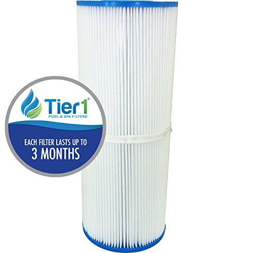 Tier1 Jacuzzi 42-2891-08, Pleatco PJ25, Filbur FC-1425, Unicel C-5625 Comparable Replacement Spa Filter Cartridge for Jacuzzi Spas