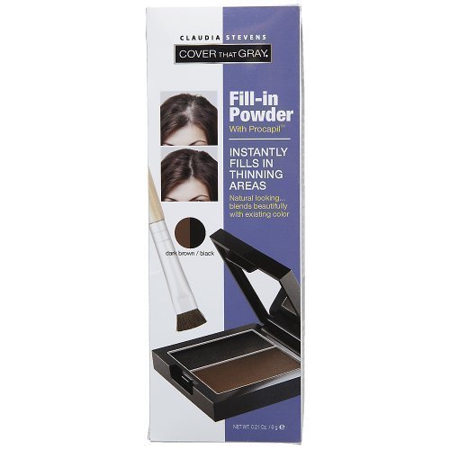 Claudia Stevens Cover That Gray Fill In Powder - Medium Brown