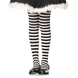 Children's Striped Tights Hosiery - X-Large