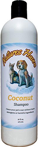 Natures Haven Coconut Dog and Cat Shampoo 16 oz