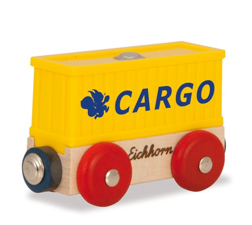 Eichhorn 100001357 - Bahn, Container Wagon, 2-teilig