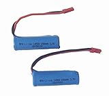 Sky Hobbie 2pack of 3.7v 650mah Li Ion Battery For UDI U003 2.4GHz High Speed RC boat