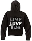 'Live Love Twilight' (Back) Zip Hooded Sweatshirt