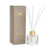 Creative Scents Bergamotto Essential Oil Reed Diffuser Sticks in Gift Box | Aromatherapy-Grade Oils Blend | Natural Scented Diffusing Kit | Non-Toxic Home Spa Fragrance Diffuser Set, 75 ML/2.5 Oz.