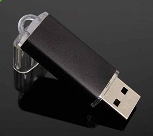 MChoice 4GB USB 2.0 Metal Flash Memory Stick Storage Thumb U Disk (Black)