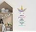 Sionoiur Unicorn Wall Decals Removable Wall Decor Always Be A Unicorn Colorful Quotes Vinyl Stickers Mural Home Decor Bedroom Nursery Birthday Party Christmas Gift for Girls Kids