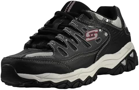 シューズ  AFTERBURN N 8 NW TPU 10 Amazon.com | Skechers Men's Energy Afterburn Lace-Up Charcoal