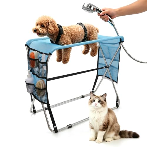 NTSPFU Dog Grooming Hammock Stand