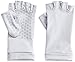 Coolibar UPF 50+ Men's Women's Ouray UV Fingerless Sun Gloves - Sun Protective