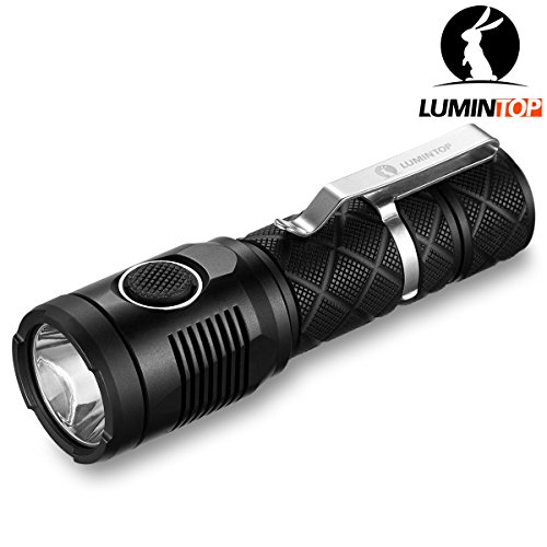 LUMINTOPÂ® SDMINI 920 Lumens Micro-USB Interface Rechargeable Tactical Flashlight Cree XP-L HI LED +1X 3400mAh 18650 Battery