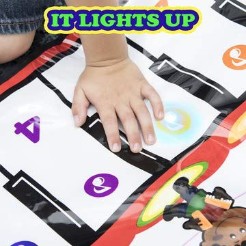 image for SMITCO Piano Mat for Toddlers - Dance Toys for Kids with Volume Contro