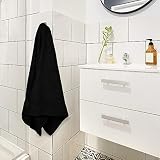 Utopia Towels 16 Piece Bath Set 100% Ring Spun Cotton Black 69x137 cm view 2