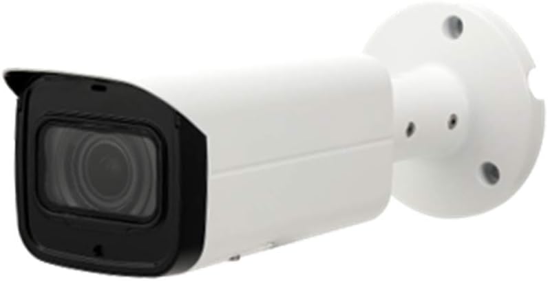 DHTek/Dahua OEM IPC-HFW4631T 6MP IP POE H.265 WDR Network Bullet Camera, 4 Smart IR LEDs Night Vision Distance 196ft, for Weatherproof Outdoor Indoor CCTV Home Security Surveillance, SD Card Slot