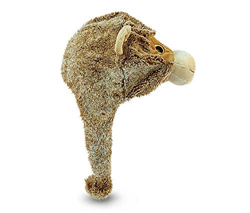 Puzzled Monkey Super-Soft Stuffed Plush hat Cuddly Animal Toy