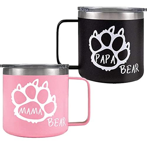 Mama Bear Papa Bear, Mama Bear Mug, Christmas Gifts, Papa Bear Mug