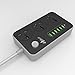 Power Strips with USB Ports 3 Way Outlets 6 USB Ports Surge Protection Power Strip Universal Power Socket with 6ft Bold Extension Cord with Fuse and Shutter Extension Lead (Black+Gray,US Plug)