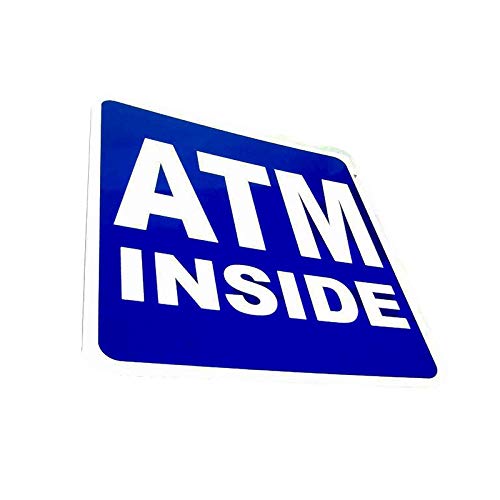 ATM Metal Sign - ATM Inside NationalLink Branded