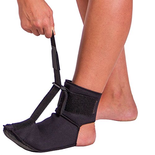 BraceAbility Plantar Fasciitis Soft Night Sock Stretching