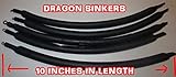 Firewatermarine DRAGGING Drift SINKERS Flexible SNAGLESS Catfish Bottom Bouncing 1oz 2oz 4oz