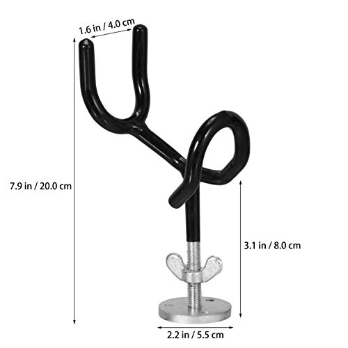 BESPORTBLE 2 Stück Angelrutenhalter Verstellbare Rutenhalter Racks Edelstahl Klemme Öffnungsrutenhalter zum Angeln im… – Bild 4
