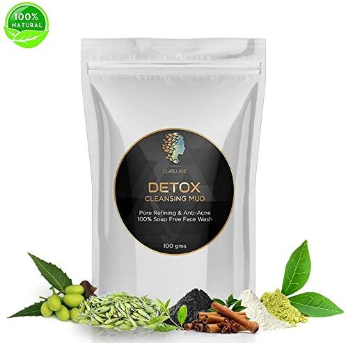 Chelure Detox Pore refining & Anti-Acne 100% Soap Free Face Wash (100 Gram)