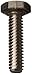 316 Stainless Steel Hex Bolt, Plain Finish, Hex Head, External Hex Drive, Meets ASME B18.2.1, 5