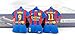 Lionel Messi #10 FC Barcelona Home PVC Jersey Steel Keychain Ring