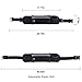 OUO Running Belt Waist Bag Waterproof for iPhone 6S Plus/6 Plus/6S/6 Samsung Galaxy S7 S8 Note 5 Adjustable Fanny Waist Pack Pockets Pack Runner Belt (Black)