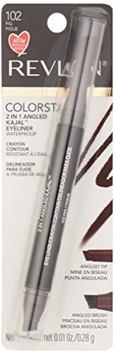 Revlon ColorStay 2-in-1 Angled Kajal Waterproof Eyeliner, Fig